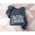 thumbnail image 4 of Let me tell you About My Jesus Sweatshirt, Coquette Christian Shirt, Christian Women Shirt, Jesus Sweatshirt, Gift For Christian Shirt, 4 of 6