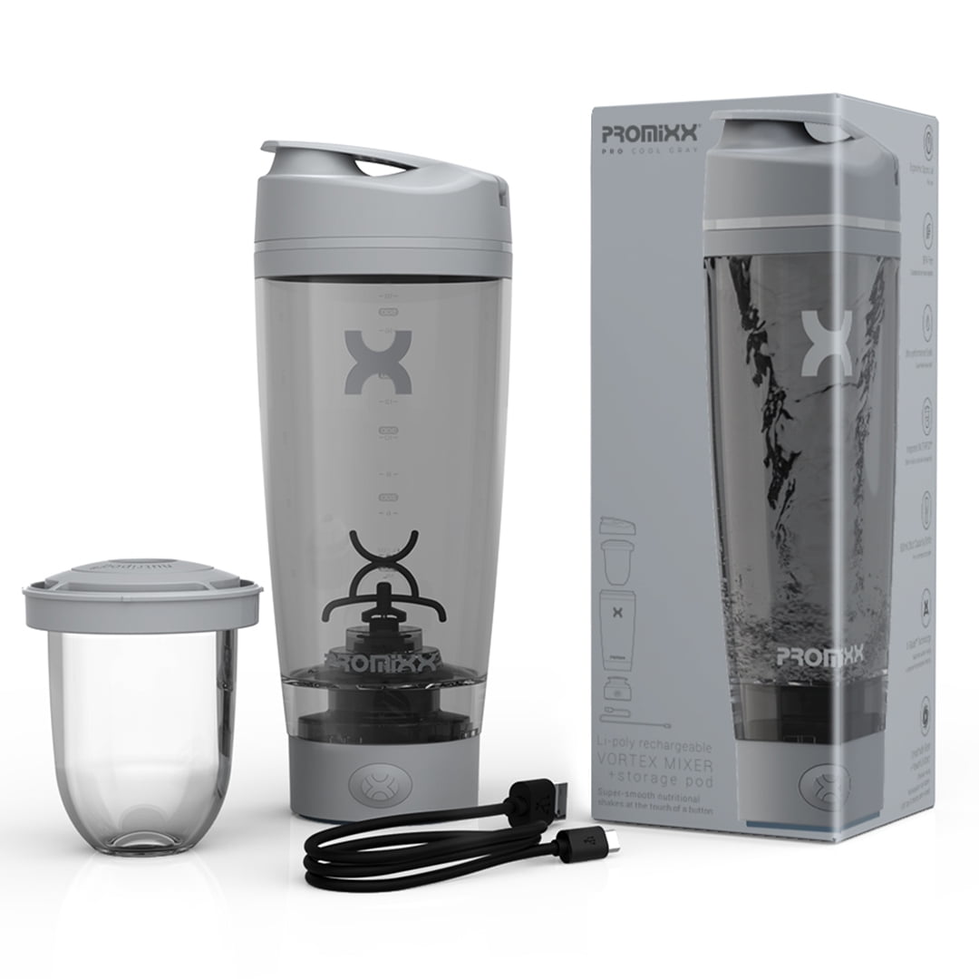 Promixx - Pro Shaker Bottle, Rechargeable, Powerful For Smooth