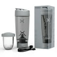 thumbnail image 6 of PROMiXX PRO Electric Shaker Bottle – Cool Gray, 20oz Cup, 6 of 12
