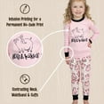 thumbnail image 5 of LazyOne Warm Long-Sleeve PJ Sets for Girls and Boys, Hogs & Kisses, Funny Animal Kids' Pajama Sets, 5 of 7