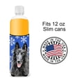 thumbnail image 4 of Belgian Sheepdog Winter Snowflakes Holiday Ultra Hugger for slim cans, 4 of 6