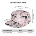thumbnail image 6 of Balery Baseball Cap Flat Bill Hats for Men Adjustable Size for Running Workouts and Outdoor Activities All Seasons Dad Hat(Cat ), 6 of 9