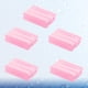 thumbnail image 3 of FELTECHELECTR 96 esponjas limpiadoras faciales, compresas cosméticas, esponjas de limpieza facial, exfoliantes de maquillaje (rosa), 3 of 6