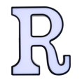 thumbnail image 2 of SDNall Creative LED Letter Lights Night Light Plastic English Letters Light Lamp Decor, 2 of 9
