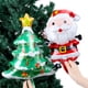 thumbnail image 5 of 20-1 piezas de palo de globo de Navidad para pastel de hombre de jengibre, árbol de Navidad, forma de Papá Noel, decoración para fiestas en el hogar, suministros de globos, 5 of 5
