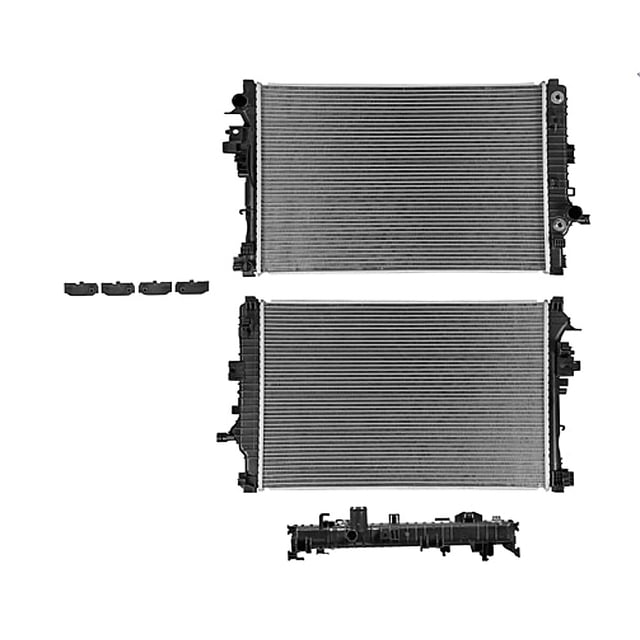 1 Radiador De Agua Malibu 2016 A 2021 Chevrolet Soldado Malibu L4 2.0l Std Polar .