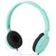 thumbnail image 4 of Auriculares con sonido estereoscópico envolvente 3D con cable, auriculares plegables para música, auriculares verdes, 4 of 8