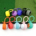 thumbnail image 3 of Golf Balls Holders Ball Carriers Golf Ball Bags Mini Portable Adjustable Golf Ball Silicone Storage Protect Pouch Keyring Sleeve Covers - 1 Pack / 2 Pack / 3 Pack / 5 Pack, 3 of 8