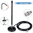thumbnail image 2 of CB Antenna 27MHz Magnetic Base CB Radio Antenna BNC & PL259 Male CB Antenna Compatible with Cobra Midland Uniden Maxon President Portable Handheld CB Radio Mobile Radio, 2 of 7