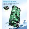 thumbnail image 4 of Meshine for iPhone 16 Case,Glow in The Dark Butterfly Slim Fit Protective Anti Scratch Phone Cover for Women Girls,Green, 4 of 7