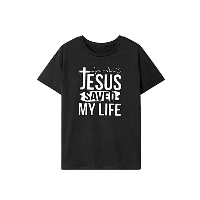 Camiseta para mujer, camisetas de verano, camisa con cuello redondo para mujer, para oficina, senderismo, uso diario L
