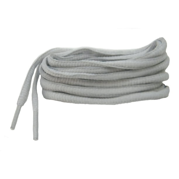 gray oval shoelaces