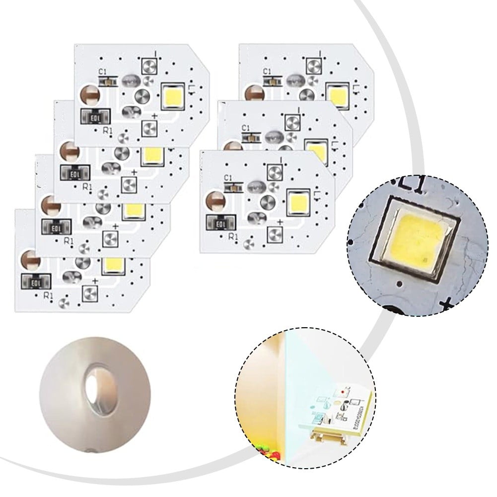 KDJ 10PCS For GE Refrigerator LED Light Bulbs Replacement Easy Install WR55x11132 - for Home Decor