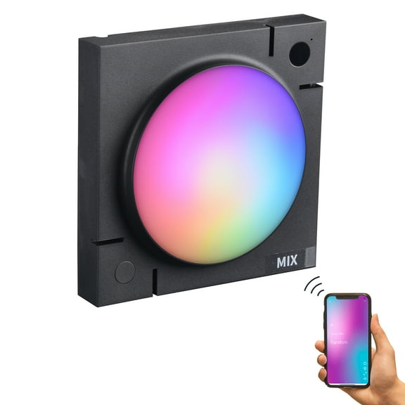 Yescom Smart LED Color Light Panel Quantum Lamp Voice Control Wifi Magnetic Home Game Gifts