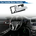 thumbnail image 3 of Manija de puerta interior del lado del conductor delantero para Kia Rio 2007-2011 Manija de puerta interior No.826101G000 Negro Tono Plateado 1 Pc, 3 of 6