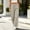 Beige wide leg pants for women a1, variant on Cagogo Women's Wide Leg Elastic Waist Trousers with Pockets Casual Solid Loose Long Pants Travel Lounge Work Palazzo Beach Trousers, Wine XL