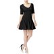 thumbnail image 1 of Vestido Aislynn Fit & Flare Guess Negro Mediano, 1 of 2