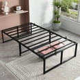 thumbnail image 4 of Accreate Full Bed Frame Platform - Metal Mattress Frame with 3-in-1 Steel Support, Black, 4 of 11