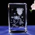 thumbnail image 1 of Decoración de cristal cuadrado, artesanías talladas, portalámparas, regalo de Festival, regalo del Día de San Valentín, regalo al por mayor de Navidad, 1 of 4
