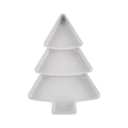 

Christmas Tree Fruit Plate Divided Appetizer Tray Food Storage Dish Mr Melon Candy Snack Storage Plates Dessert Platter Candy Serving Dish Christmas Appetizer Tray Cookie Jar