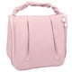 thumbnail image 1 of Hukapapa Bolsa de lavado colgante de poliéster compuesto, gancho de viaje, bolsa de almacenamiento portátil, bolsa de cosméticos portátil, color rosa, 1 of 5