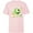 Soft Pink, variant on Disney and Pixar Monsters, Inc. Mike Wazowski Feels Good Man - Short Sleeve T-Shirt for Kids - Customized-Black
