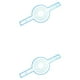thumbnail image 1 of Kearding estera de silicona para hornear forro de mango largo almohadilla para amasar pan herramienta de cocina antiadherente para el hogar Azul 2Conjunto, 1 of 6