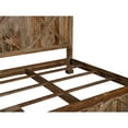 thumbnail image 3 of Porter Designs Crossroads Solid Sheesham Wood King Bed in Brown, 3 of 9
