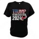 thumbnail image 5 of Camiseta divertida con gráficos para hombre 2023 ¿Qué trabajos Trump conservador 2024? Camisetas republicanas Camisetas para hombres Haz tu diseño, 5 of 5
