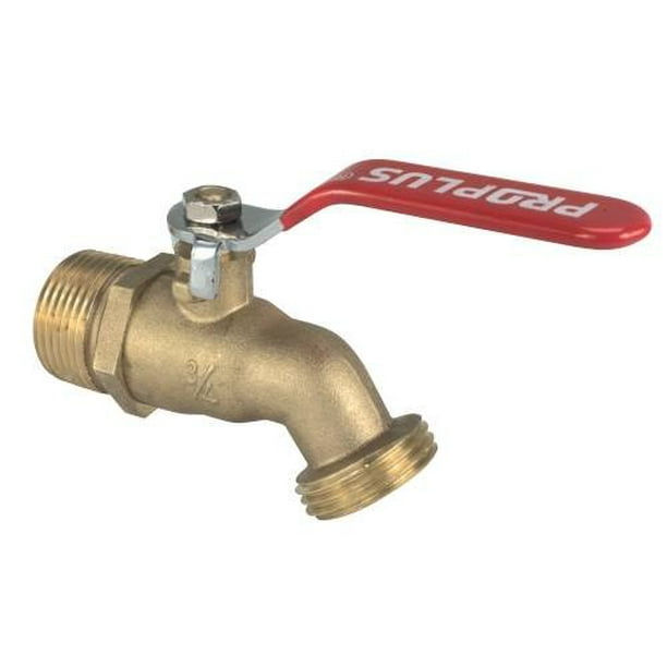 HOSE BIBB 1/2 IN. MIP BALL VALVE per 5 Each