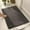 Black, variant on Super thick and soft plush fabric, with anti-slip backing,Bathroom Rugs Mat ,Extra Soft Non Slip Absorbent Water Microfiber Bath Rugs
