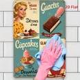 thumbnail image 5 of HELLOYOUNG Vintage French Metal Dessert Sign Retro Café Menu Plaque Wall Art Decor for Kitchen Bakery Home Rusty Metal Tin Sign Hanging, 5 of 8
