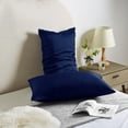 thumbnail image 2 of Fundas de Almohada de Seda Casbrove Seda de Morera Suave Azul Teal 1 Unidad, 2 of 7