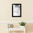 thumbnail image 4 of ArtToFrames 13" x 20" Satin Black Reverse Step Picture Frame, 13x20 inch Black Wood Poster Frame (WOM-1419), 4 of 8