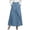 Light Blue, variant on Edvintorg Women's Skirts Fashion Clothing High Waisted Plus Size Skirt Summer Casual Business Work Long Skirt with Pockets