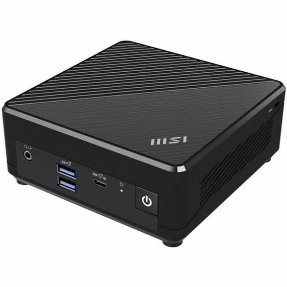MSI Cubi N NUC MINI PC Intel Celeron N100 4GB 128GB SSD Dual LAN Win 11 PRO 3Y Advanced Replacement - Intel Wireless AC - Bluetooth 4.2 - Dual LAN - USB A - USB C - HDMI - DisplayPort