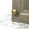 thumbnail image 4 of Century 20606 Milan 1-1/4" Mushroom Cabinet Knob - Brass, 4 of 5