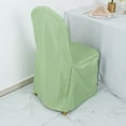 thumbnail image 6 of BalsaCircle Sage Green Solid Polyester Banquet Chair Covers Slipcovers Party Linens, 6 of 8