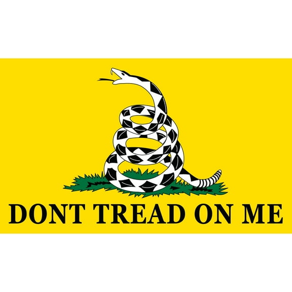 Don't Tread On Me Gadsden Patriotic Flag