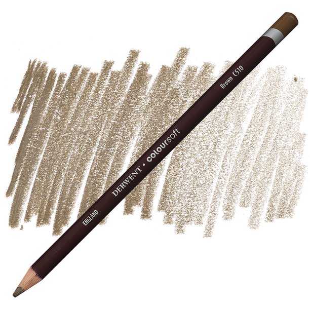 Derwent Coloursoft Pencil Brown