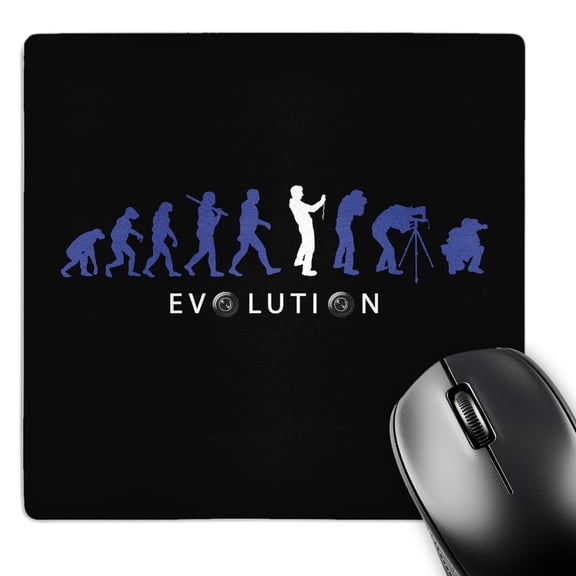 3dRose, Kike Calvos Evolution by natural selection of a professional photographer using azure color, Mouse Pad