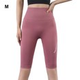thumbnail image 4 of pitrice Short de Yoga en Nylon pour Femmes, Absorbant la Sueur, Lifting Corporel, Leggings de Musculation, Rouge m, 4 of 9