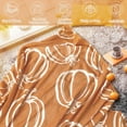 thumbnail image 6 of Fall Thanksgiving Blankets Orange Pumpkin Throw Blanket Soft Farmhouse Thanksgiving Flannel Fleece Blankets and Throws for Home Living Room Sofa Couch Bed Chair Decor,60 x 50 Inch, 6 of 6