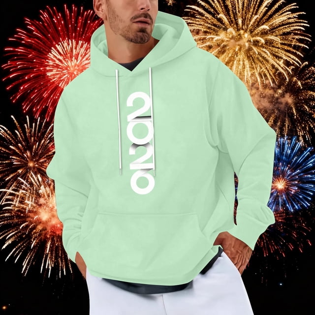 Ceisia Men's Winter Casual Printed Round Neck Long Gift Sleeve Shirt - Comfortable Daily Outdoor Wear