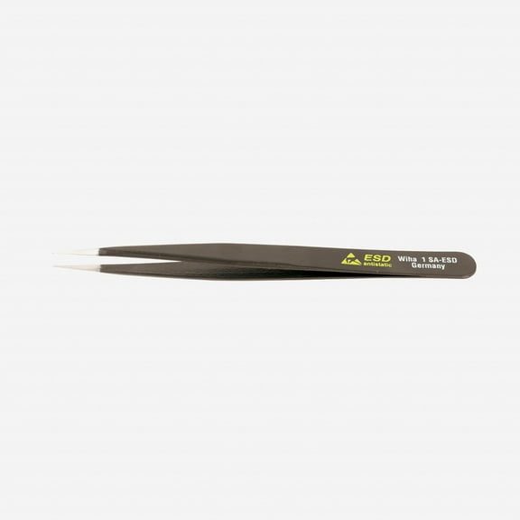 Wiha 44531 General Purpose Fine Point 1 SA  - 120mm Tweezers