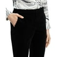 thumbnail image 3 of Theory Womens Treeca Velveteen Slim Straight Cropped Pants, 3 of 4