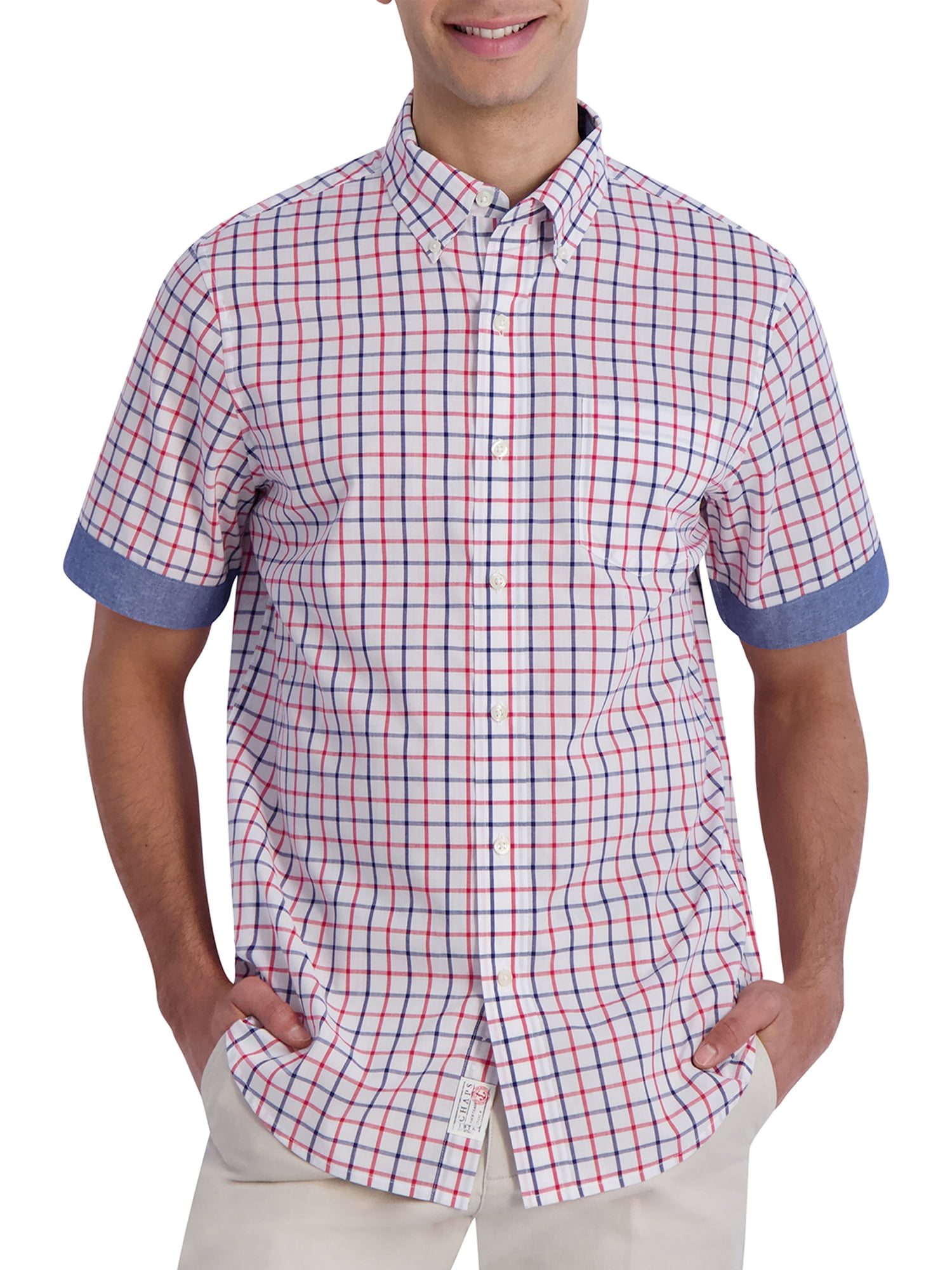Chaps Men's Americana Easy Care 