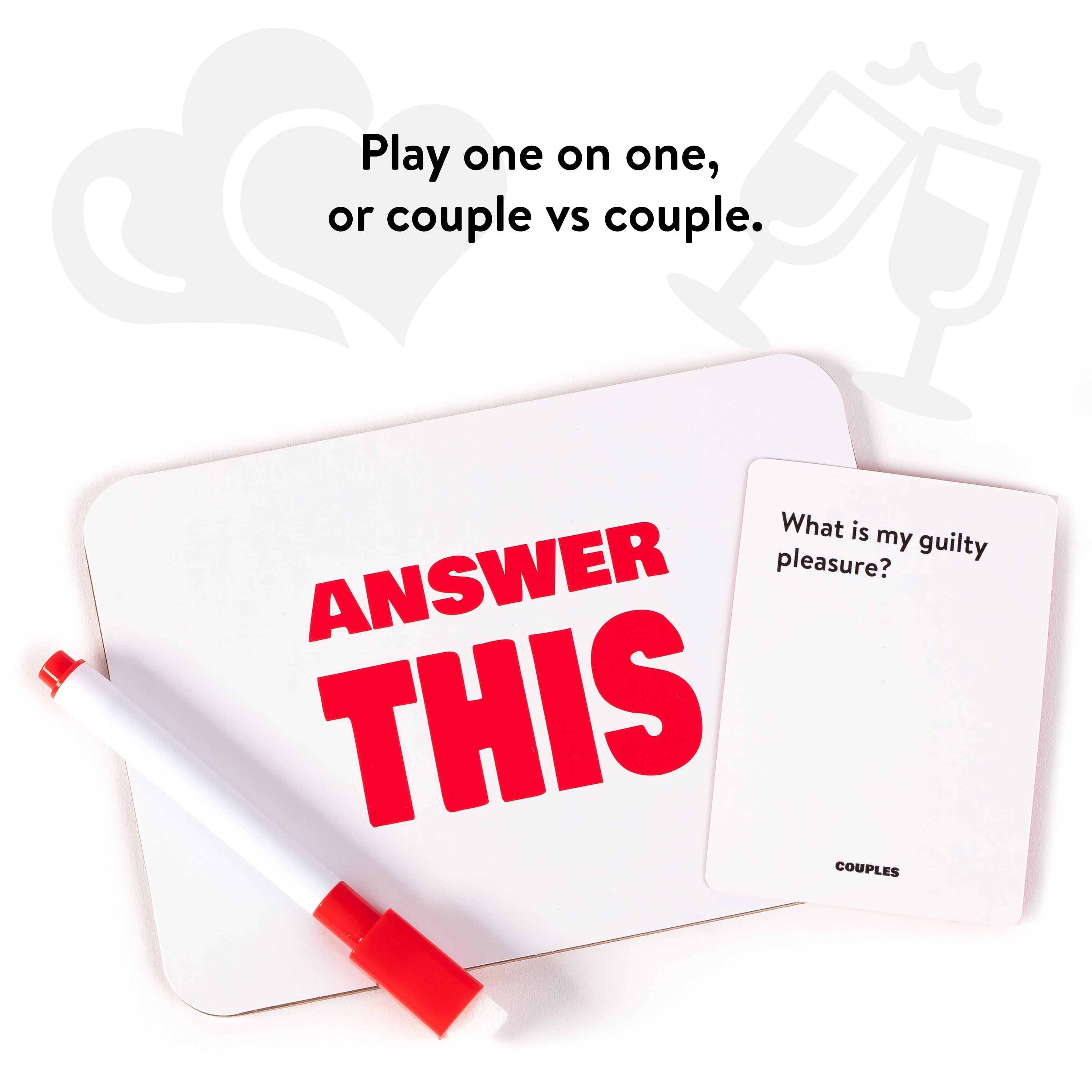 Answer This - Couples Games - How Well Do You Know Your Partner? - Relationship & Conversation Card Game for Date Night or a Party