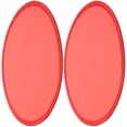thumbnail image 3 of Shisuyan Folding Fan Red Plastic 2Pcs 9.8X9.8X0.08In, 3 of 9