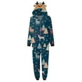 thumbnail image 4 of IROINNID Family Christmas Jumpsuit Pajamas Winter Warm Christmas Printed One-Pieces Home Wear Hooded Sleepwear Mom Jumpsuit, 4 of 6